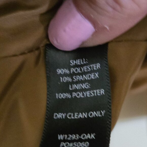 Betabrand Everyday Vegan Suede Moto Jacket Zipper Pockets Brown Size M - Picture 8 of 9